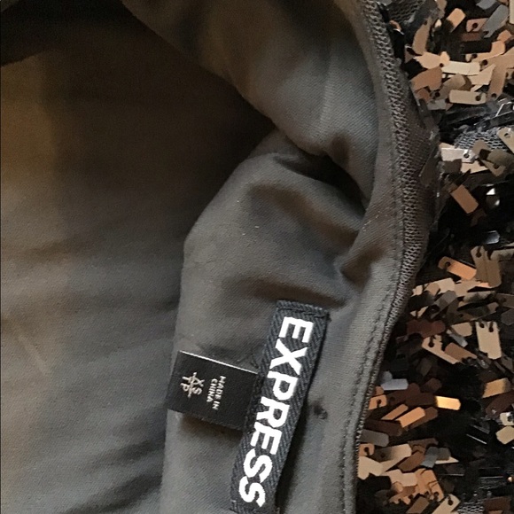 Express XS Sequin Dress - Picture 3 of 5